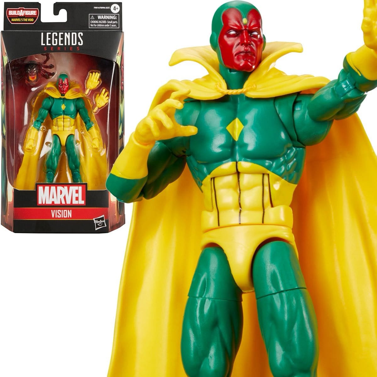 Hasbro Marvel Legends Series Vision Action Figure (The Void Build-A-Figure)