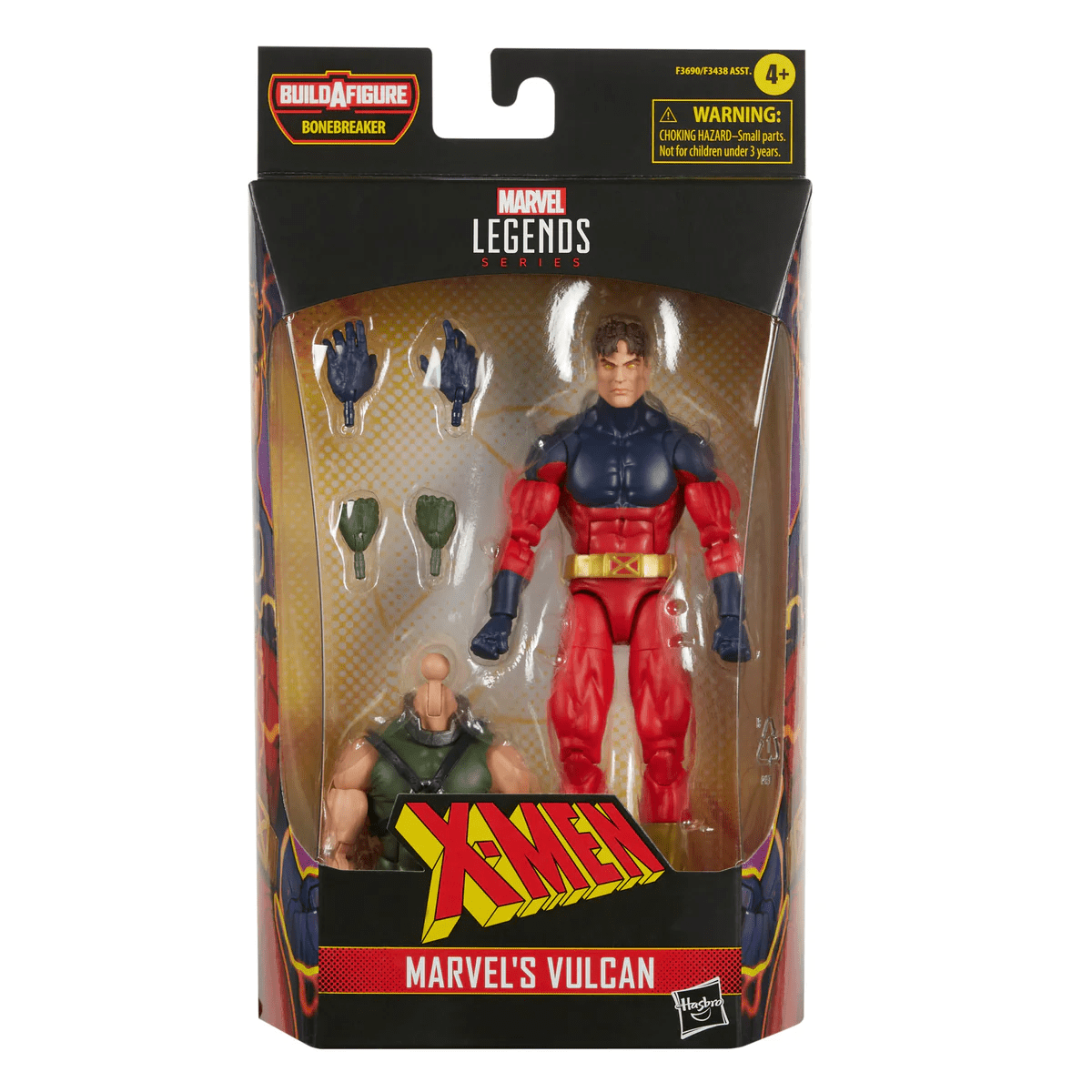 Hasbro Marvel Legends Series Vulcan Action Figure (Bonebreaker Build-A-Figure)