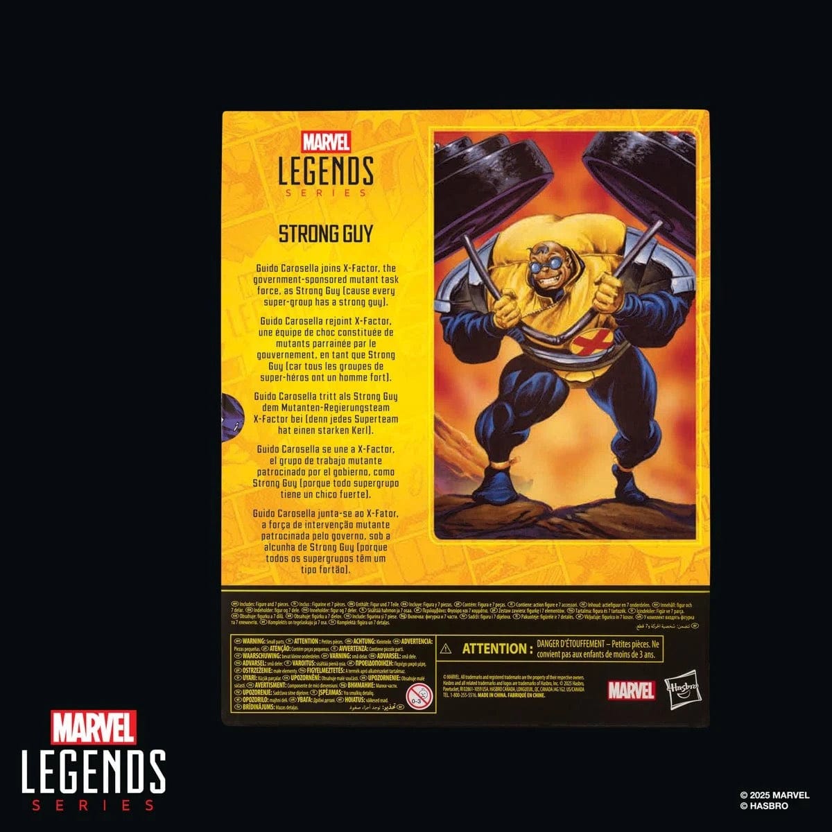 Hasbro Marvel Legends Series X-Factor Strong Guy Action Figure