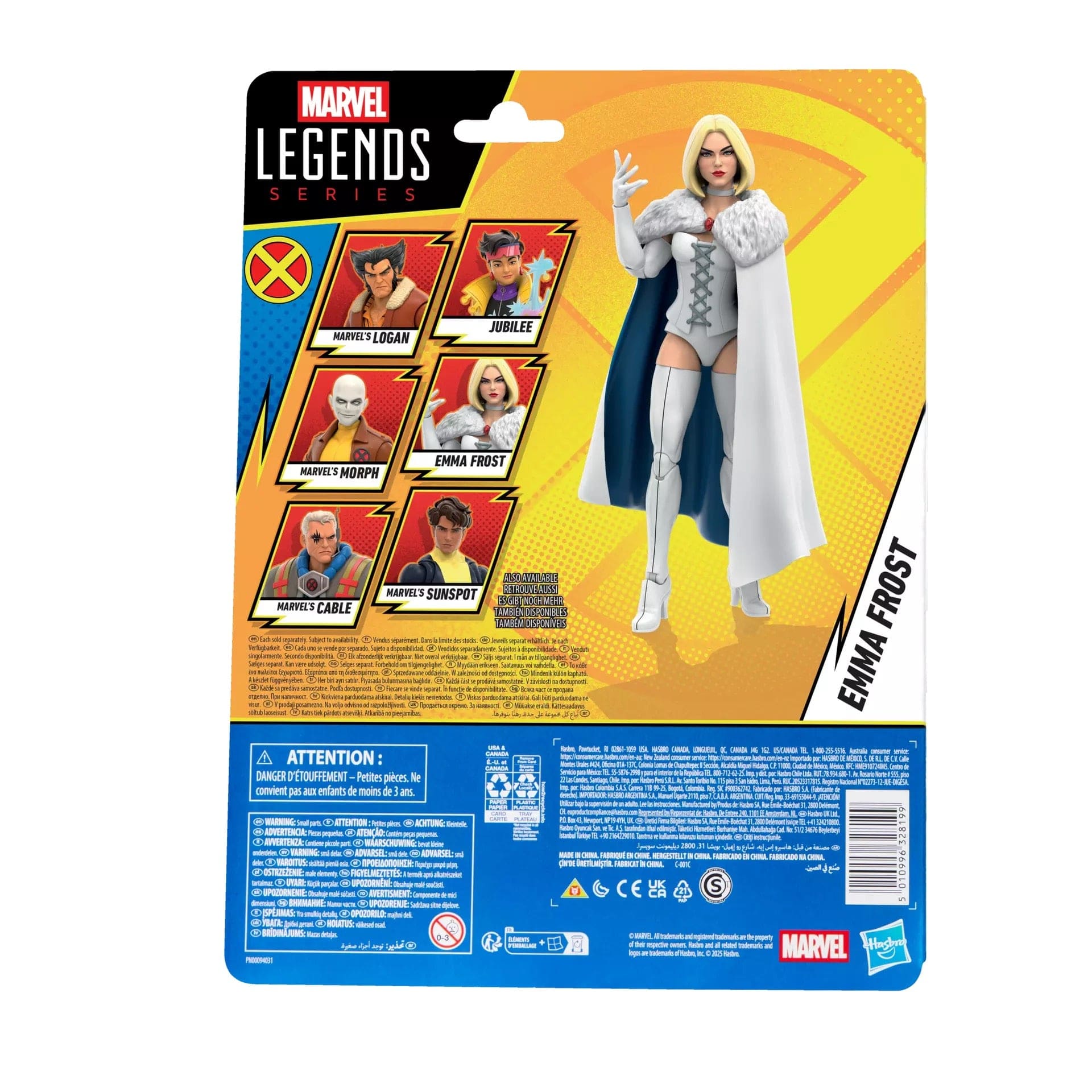 Hasbro Marvel Legends Series X-Men '97 Emma Frost Action Figure