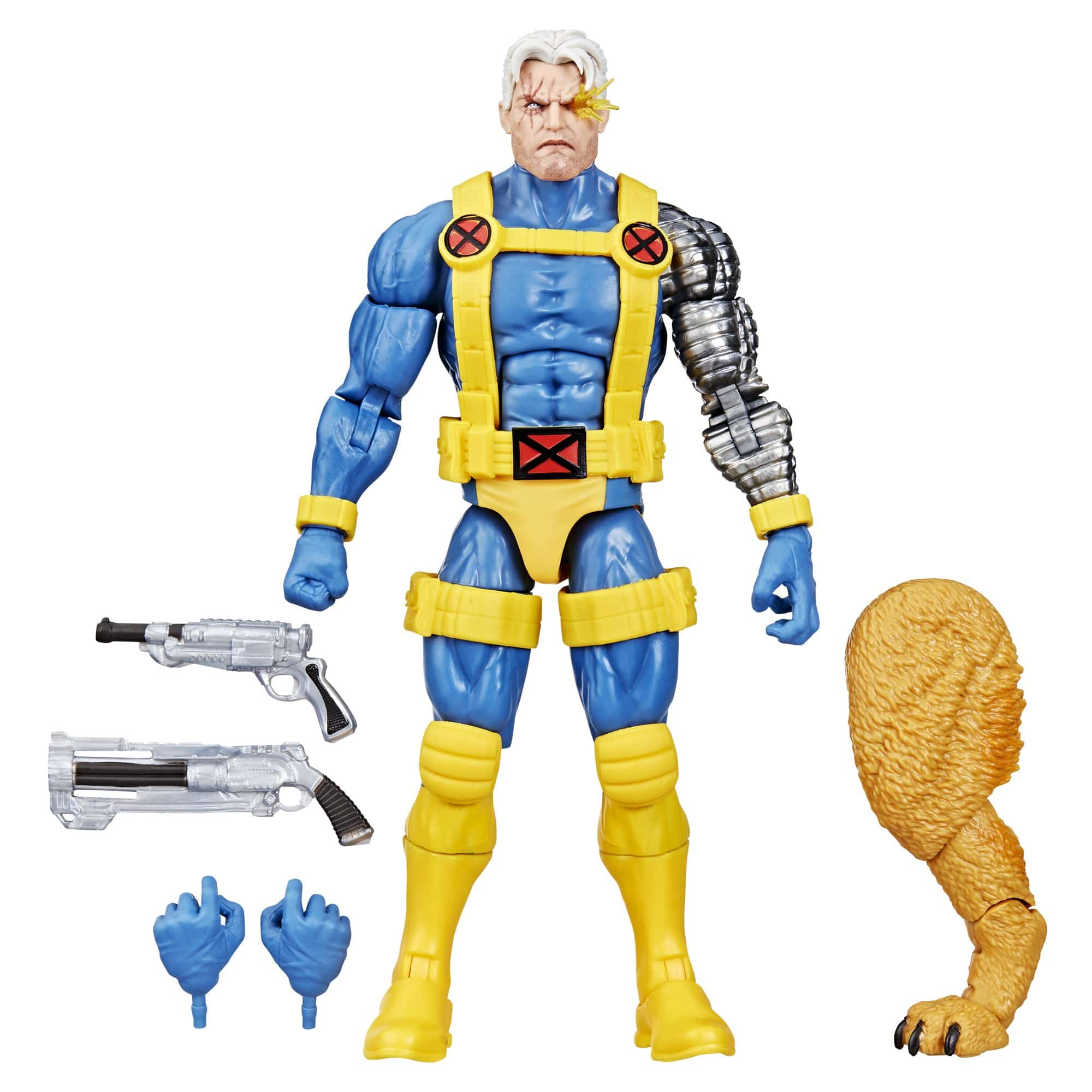 Hasbro Marvel Legends Series X-Men Cable Action Figure (Zabu Build-A-Figure)