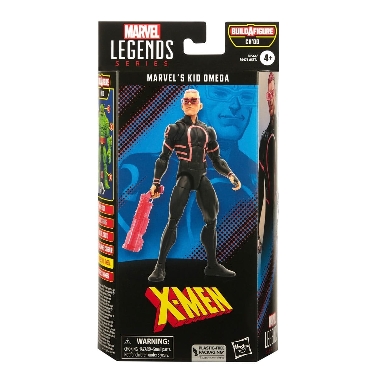 Hasbro Marvel Legends Series X-Men Set of 7 Action Figures (Ch'od Build-A-Figure)