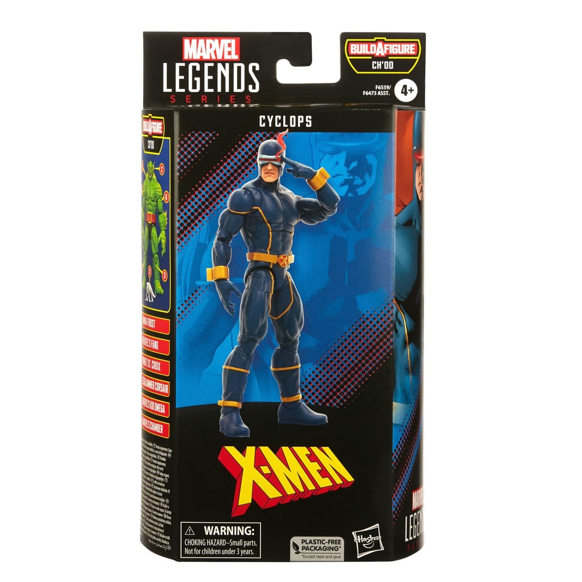 Hasbro Marvel Legends Series X-Men Set of 7 Action Figures (Ch'od Build-A-Figure)