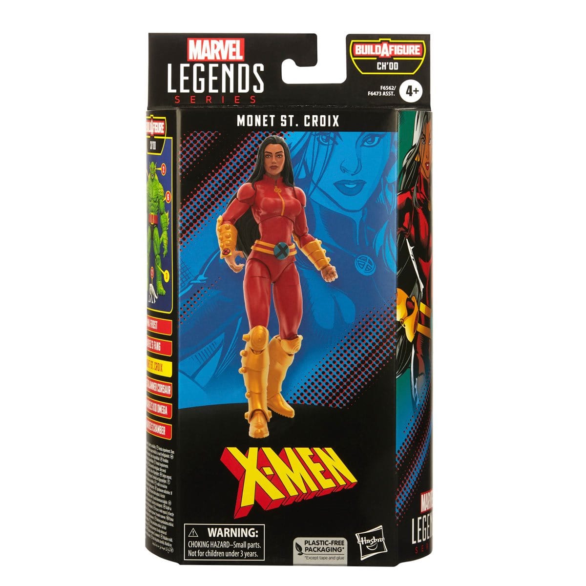 Hasbro Marvel Legends Series X-Men Set of 7 Action Figures (Ch'od Build-A-Figure)