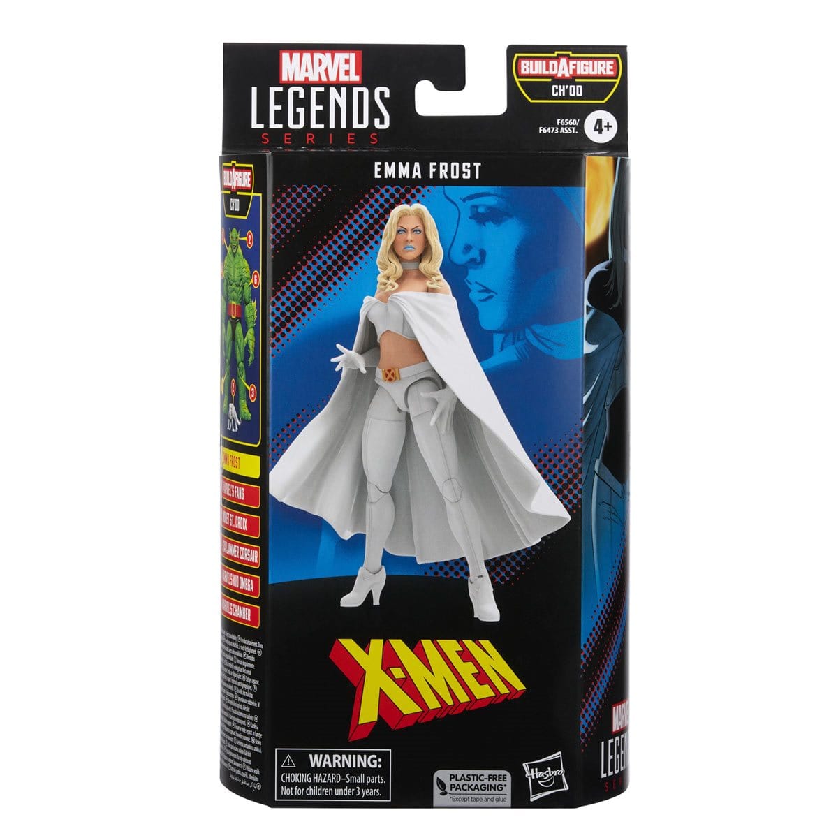Hasbro Marvel Legends Series X-Men Set of 7 Action Figures (Ch'od Build-A-Figure)