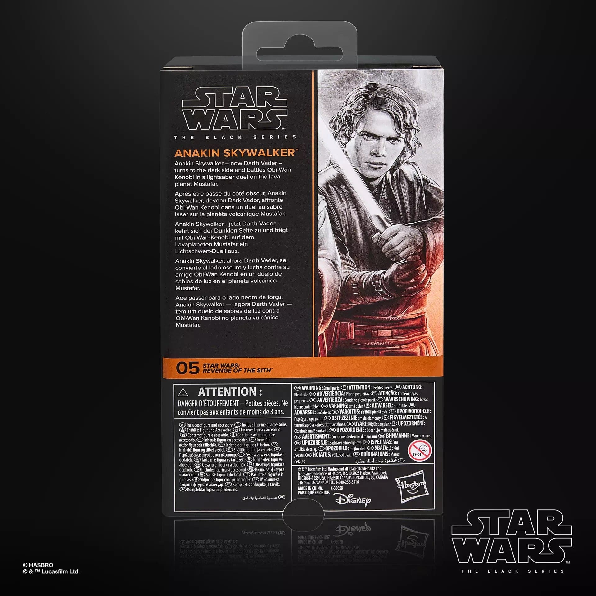Hasbro Star Wars The Black Series Anakin Skywalker (Revenge of the Sith) Action Figure