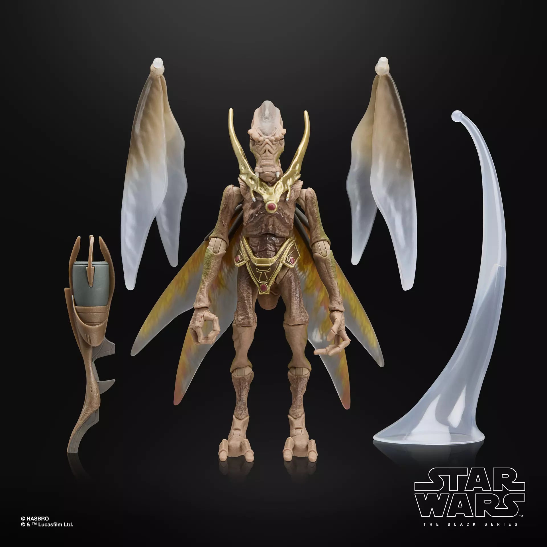 Hasbro Star Wars The Black Series Attack of the Clones Geonosian Warrior Action Figure