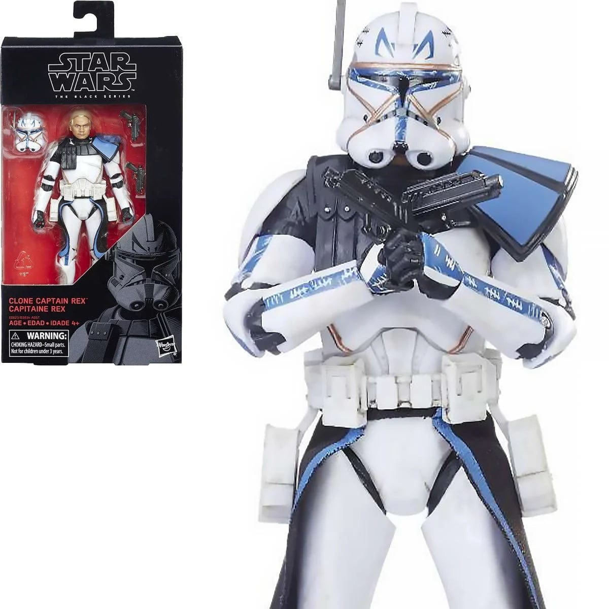 Hasbro Star Wars The Black Series Clone Captain Rex Action Figure