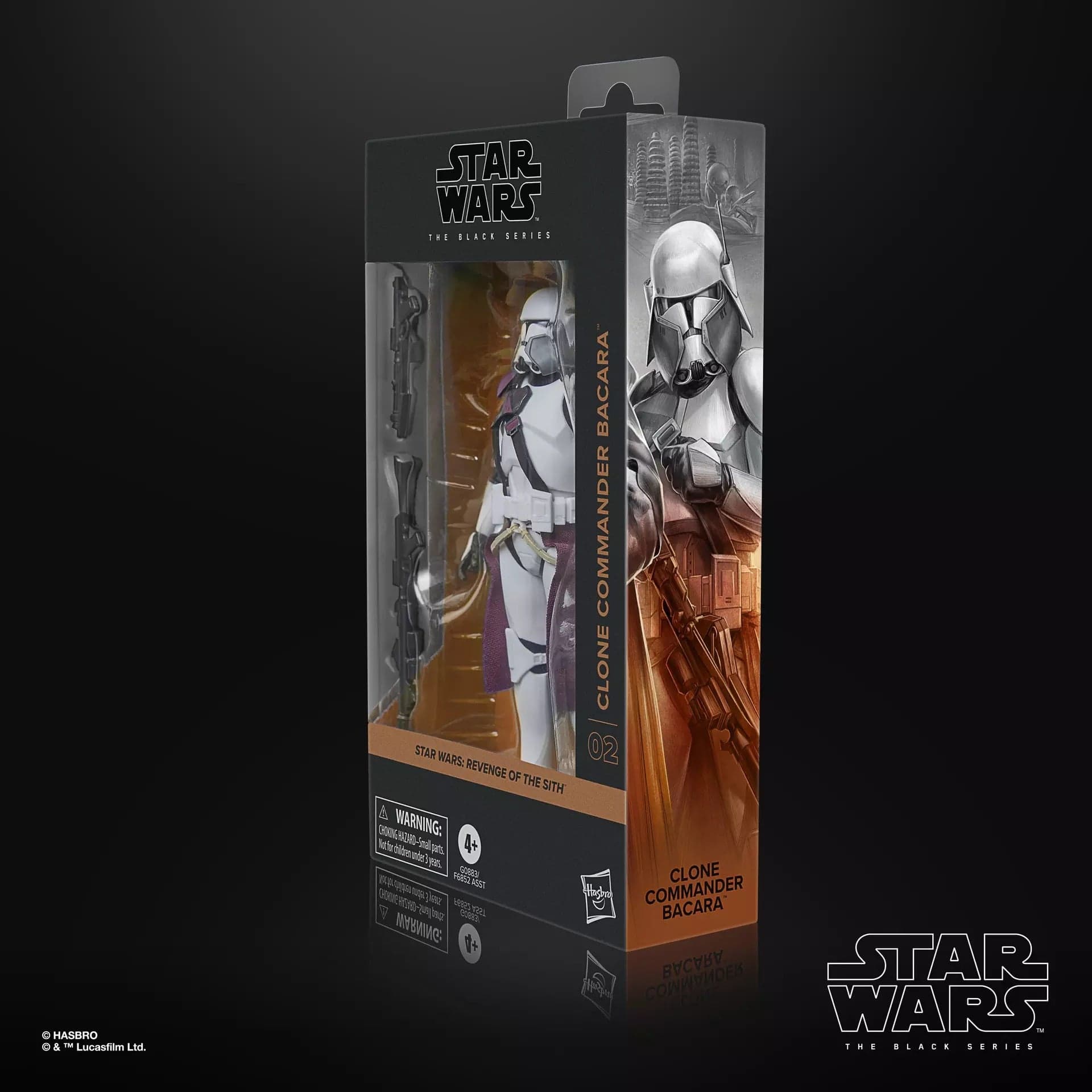 Hasbro Star Wars The Black Series Clone Commander Bacara Action Figure
