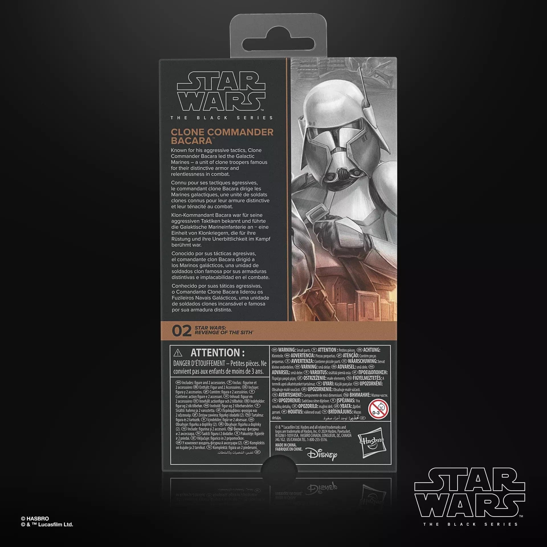 Hasbro Star Wars The Black Series Clone Commander Bacara Action Figure