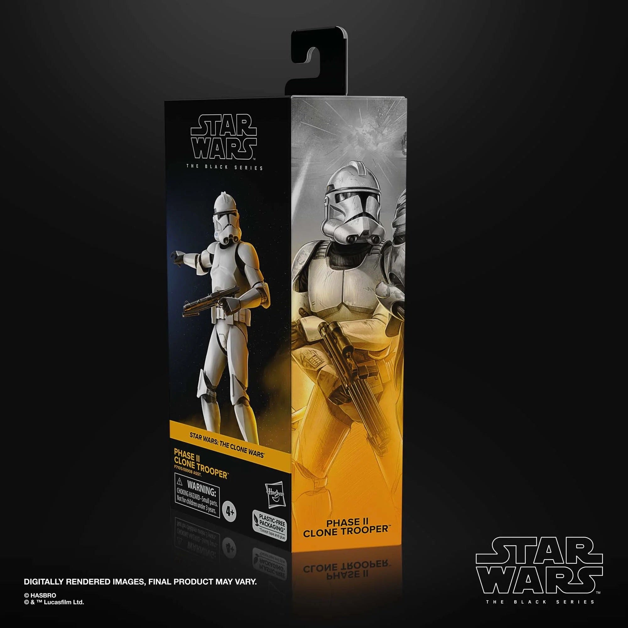 Hasbro Star Wars The Black Series Phase II Clone Trooper Action Figure