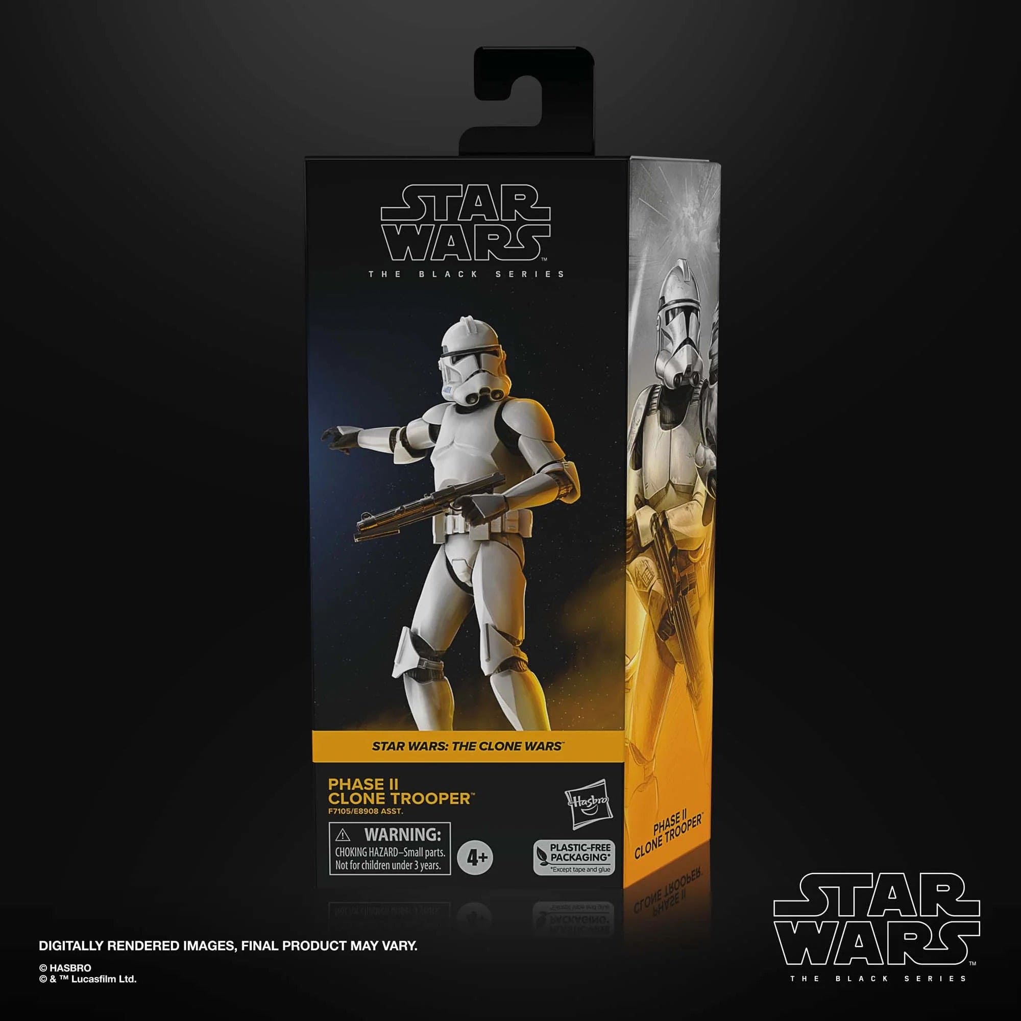 Hasbro Star Wars The Black Series Phase II Clone Trooper Action Figure
