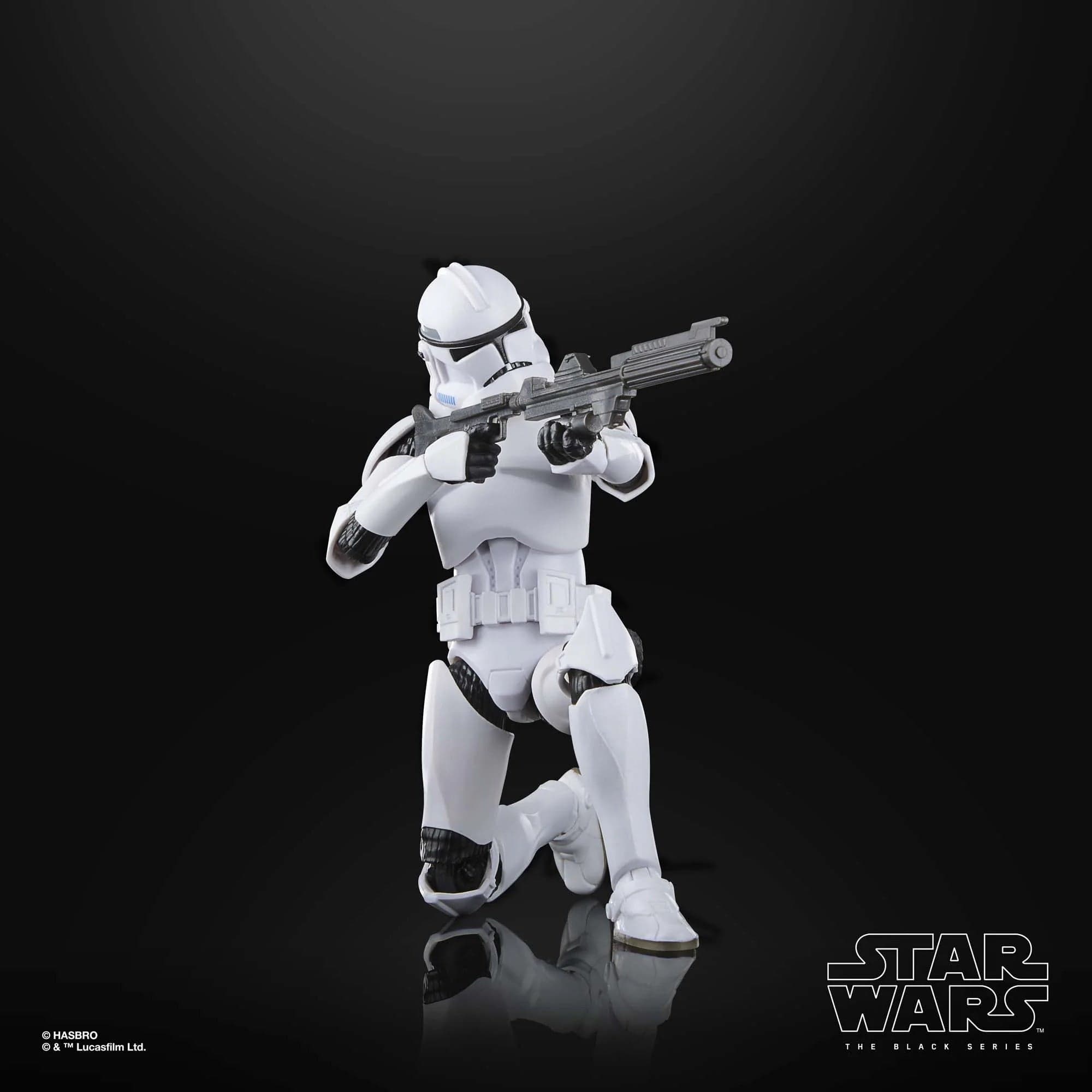 Hasbro Star Wars The Black Series Phase II Clone Trooper Action Figure