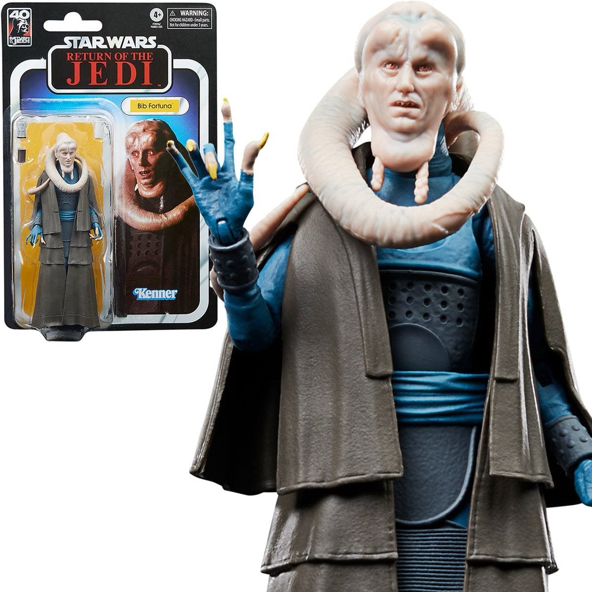 Hasbro Star Wars The Black Series Return of the Jedi 40th Anniversary Bib Fortuna Action Figure