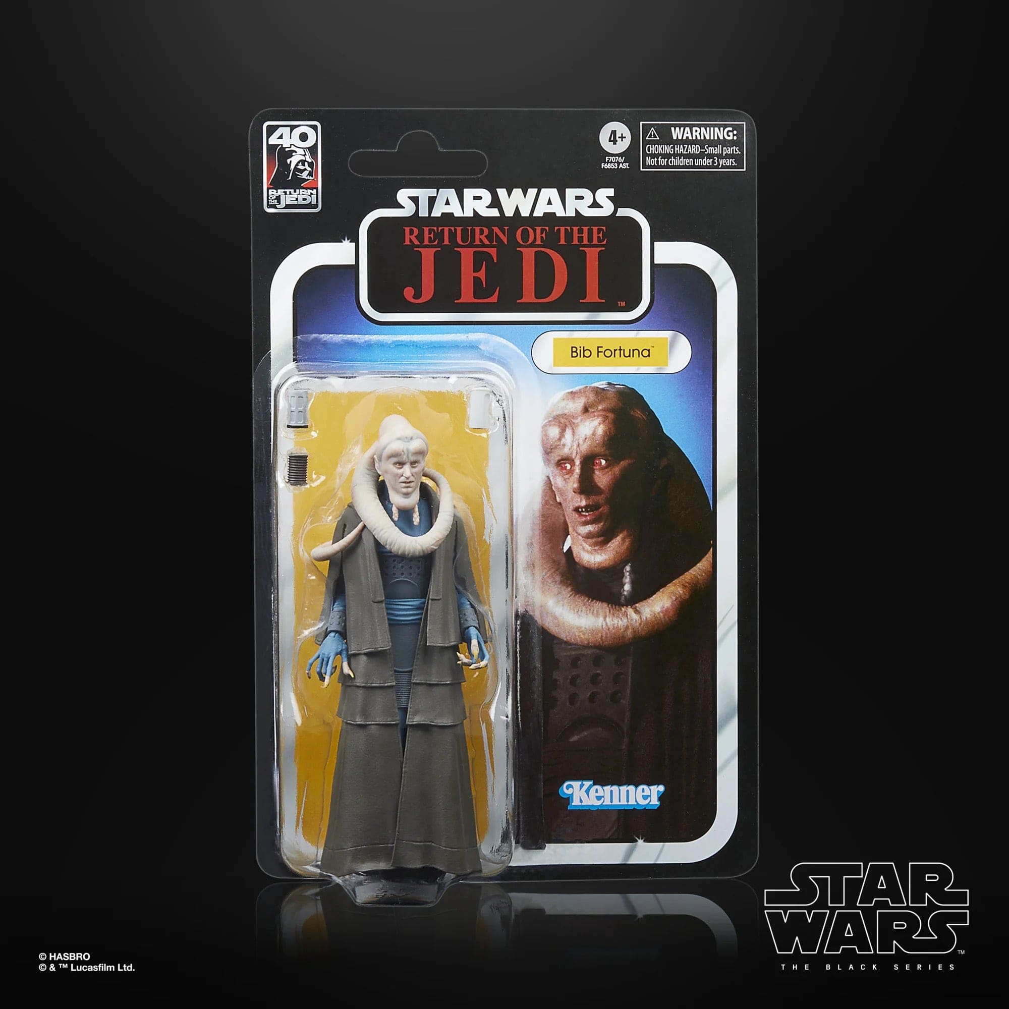 Hasbro Star Wars The Black Series Return of the Jedi 40th Anniversary Bib Fortuna Action Figure