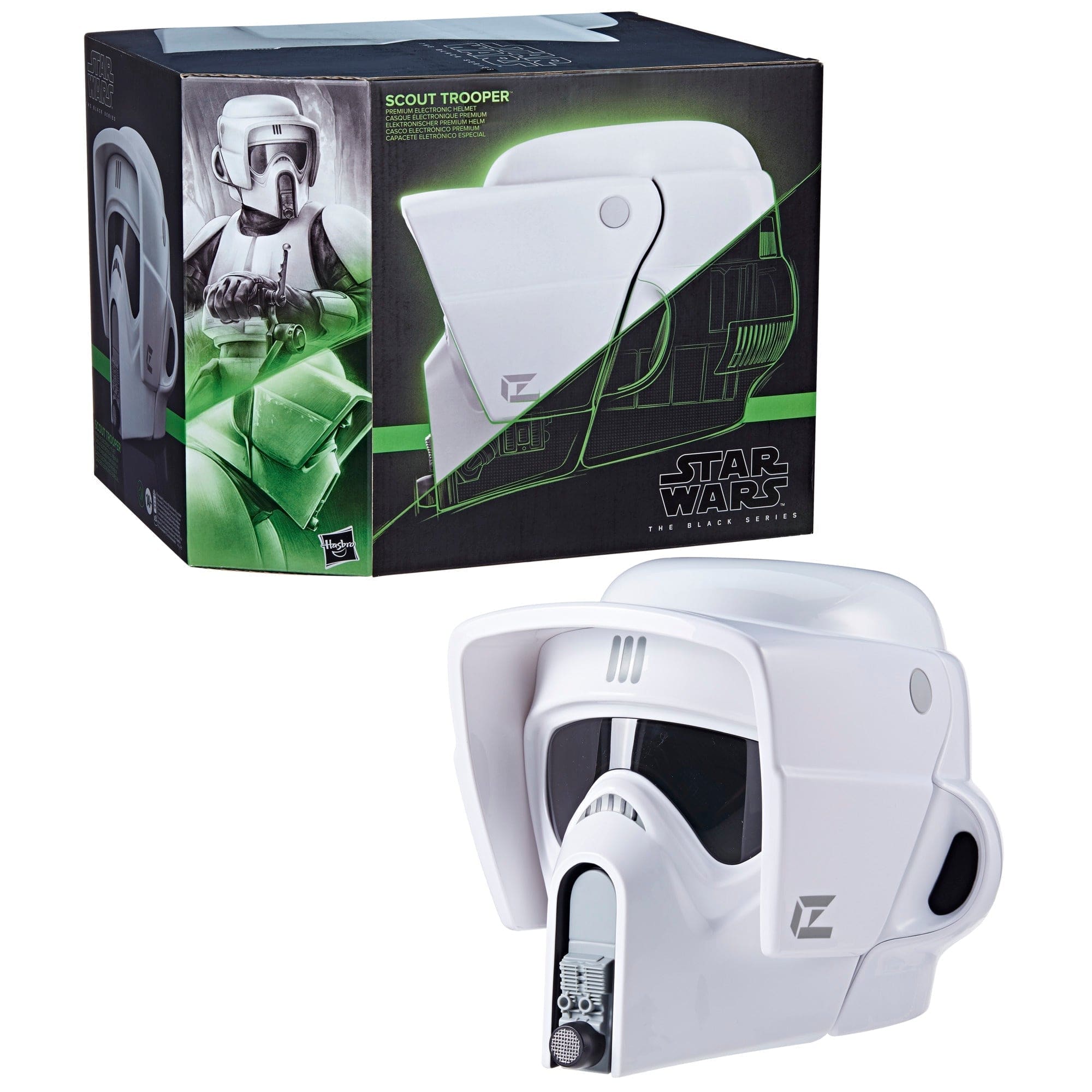 Hasbro Star Wars The Black Series Scout Trooper Premium Roleplay Helmet