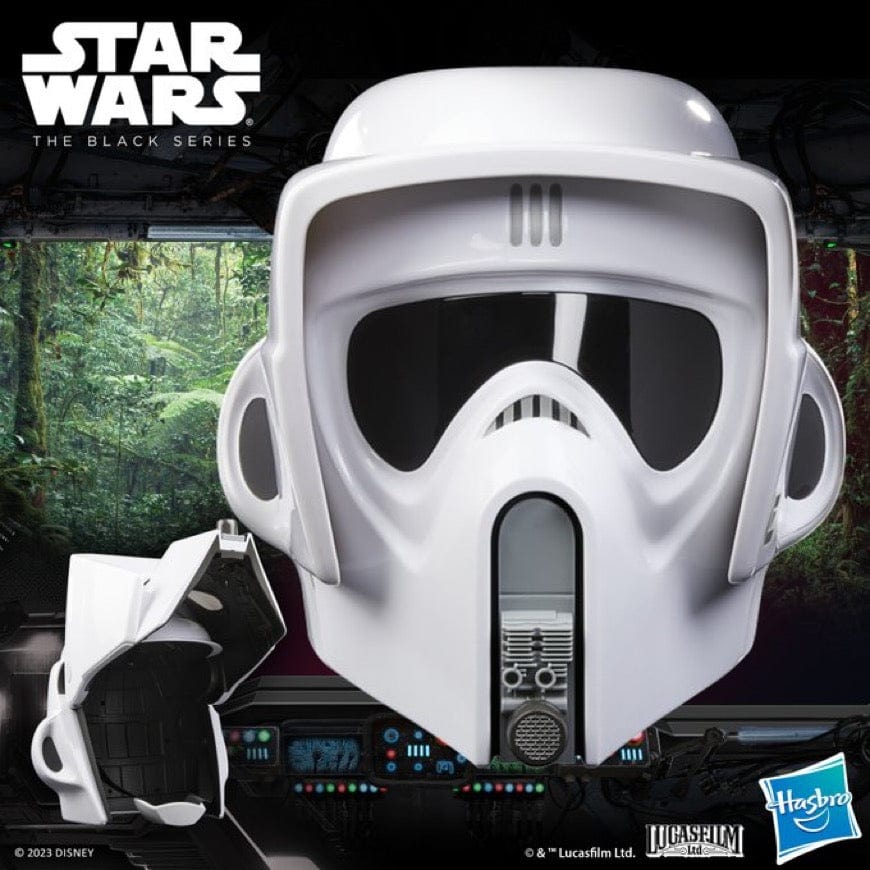 Hasbro Star Wars The Black Series Scout Trooper Premium Roleplay Helmet
