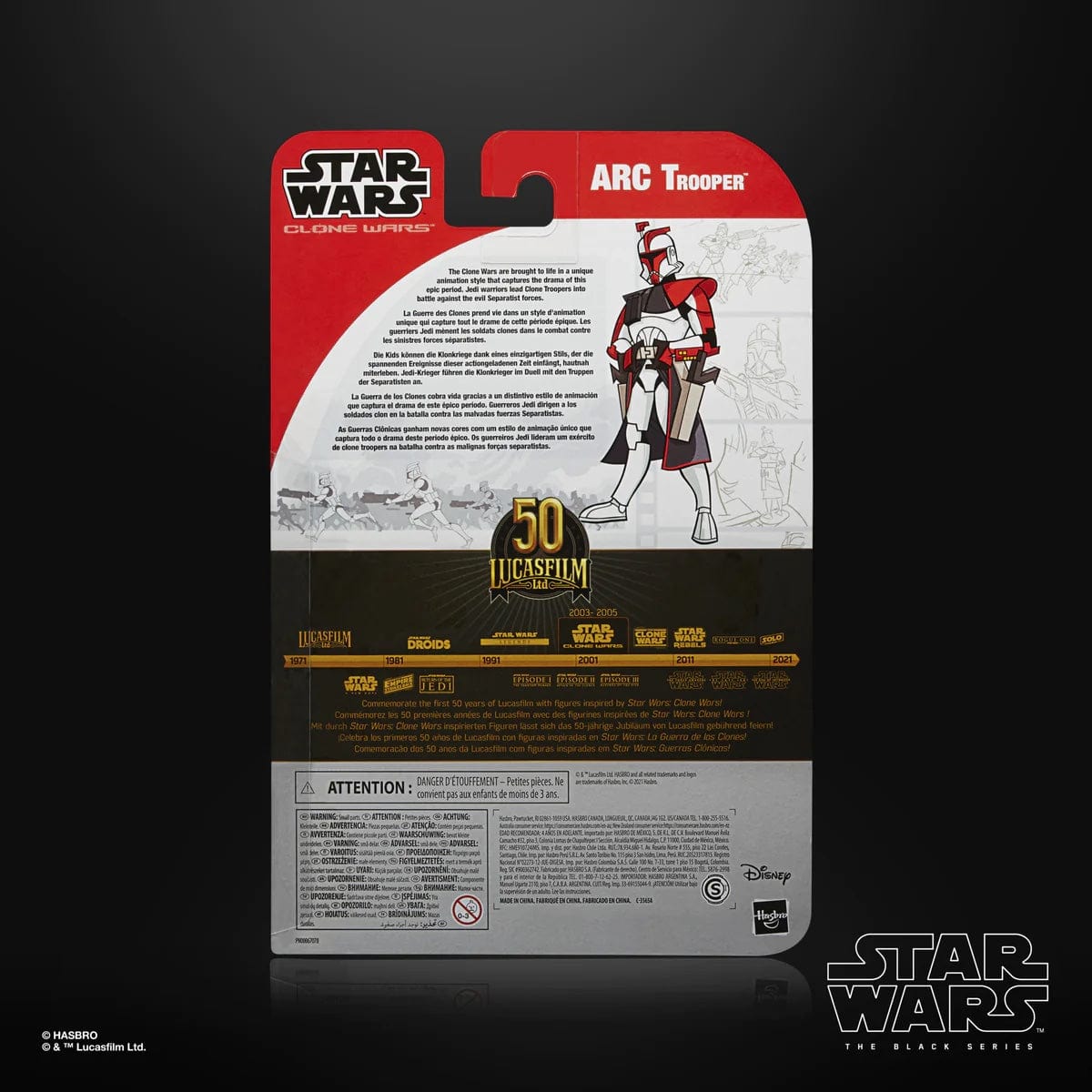 Hasbro Star Wars The Black Series Star Wars: Clone Wars ARC Trooper Action Figure