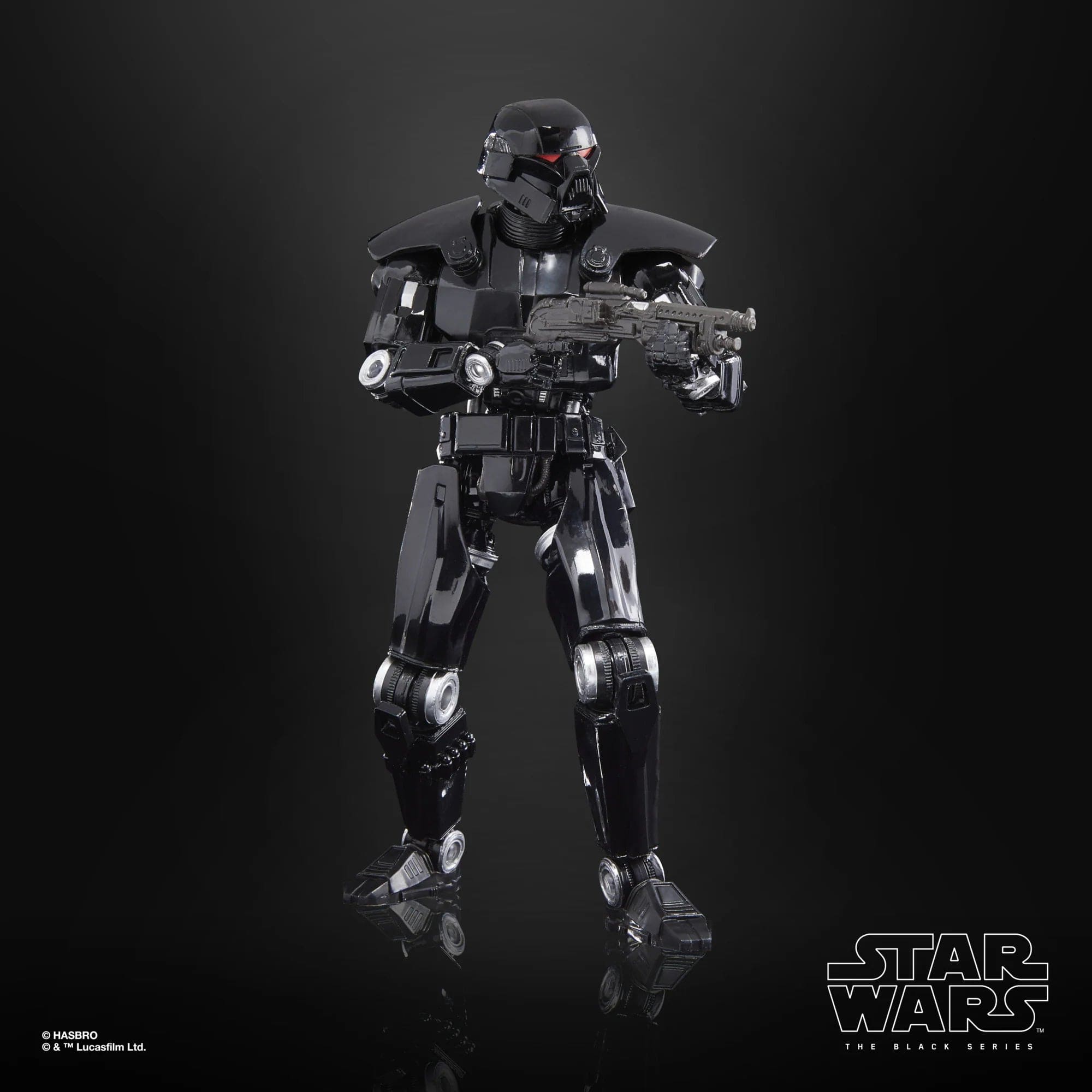 Hasbro Star Wars The Black Series The Mandalorian Dark Trooper Deluxe Action Figure