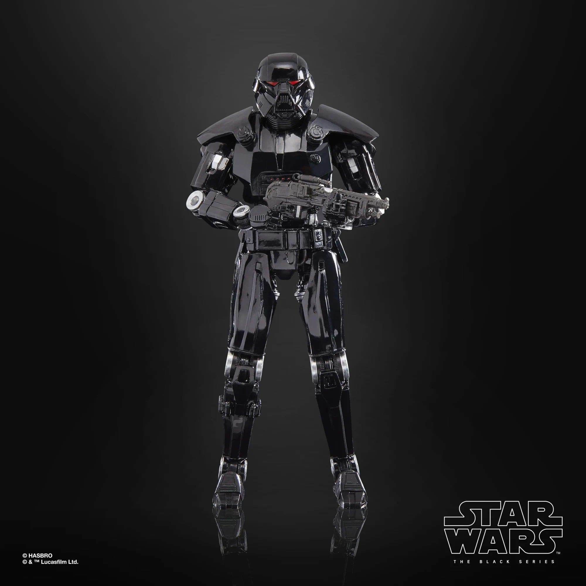 Hasbro Star Wars The Black Series The Mandalorian Dark Trooper Deluxe Action Figure