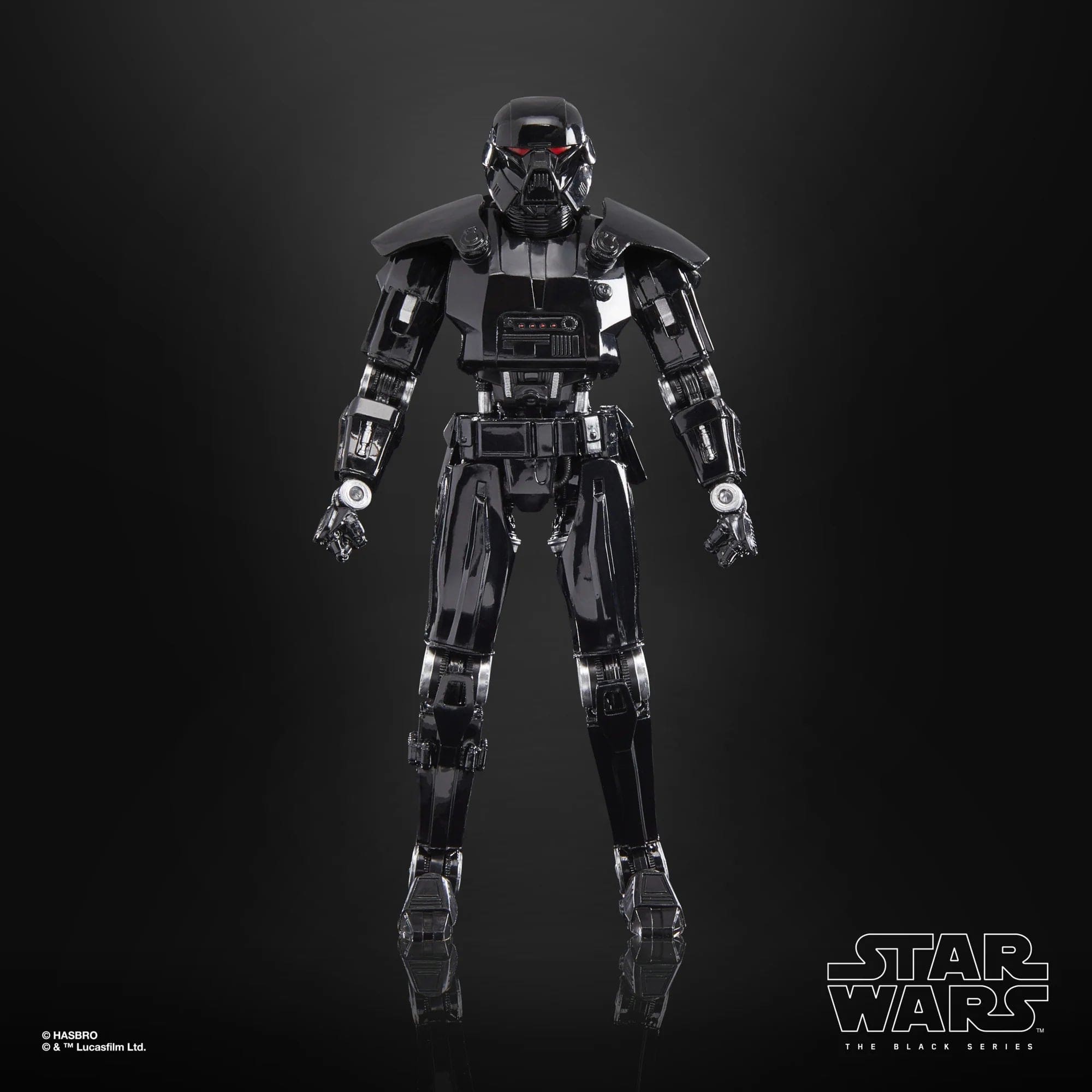 Hasbro Star Wars The Black Series The Mandalorian Dark Trooper Deluxe Action Figure