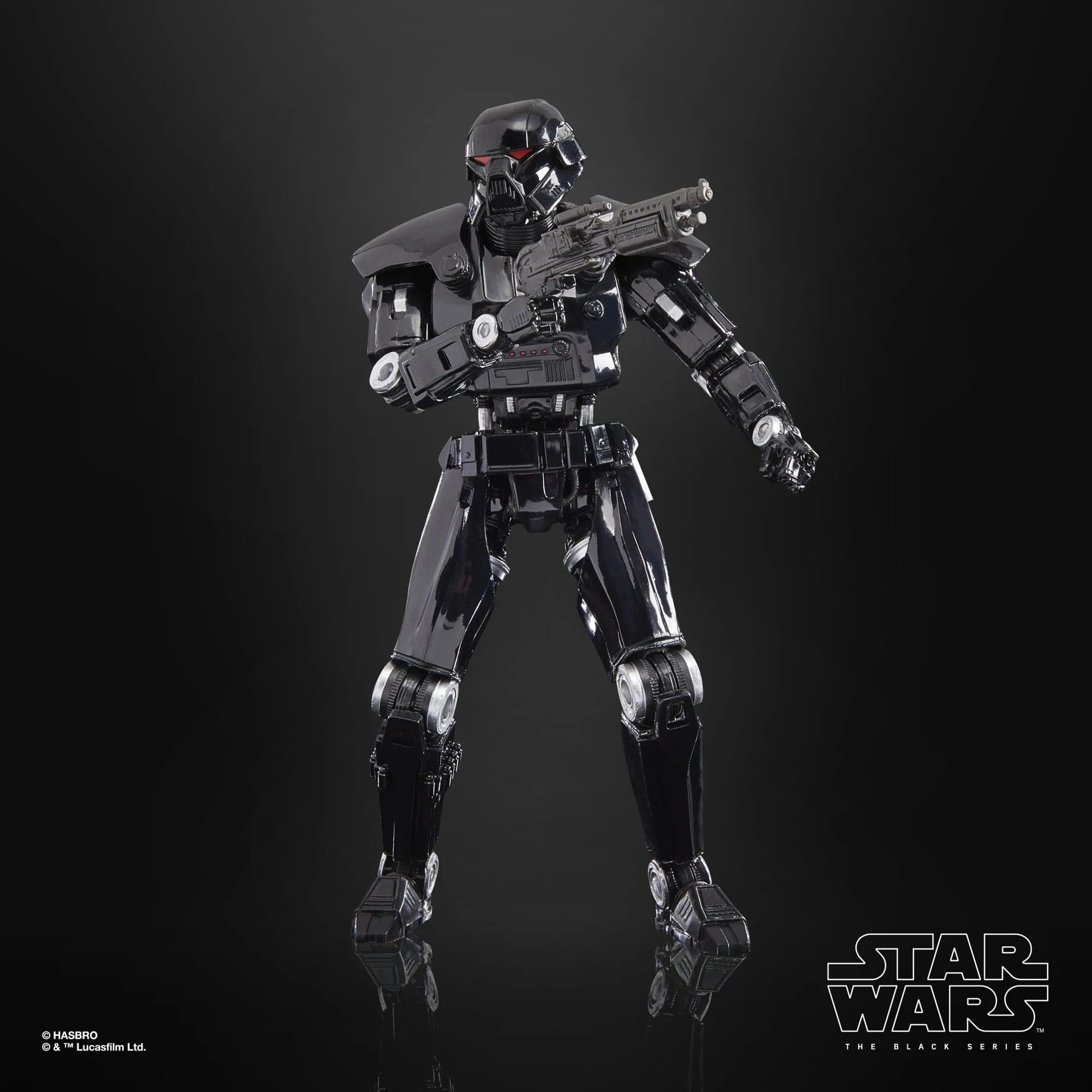 Hasbro Star Wars The Black Series The Mandalorian Dark Trooper Deluxe Action Figure