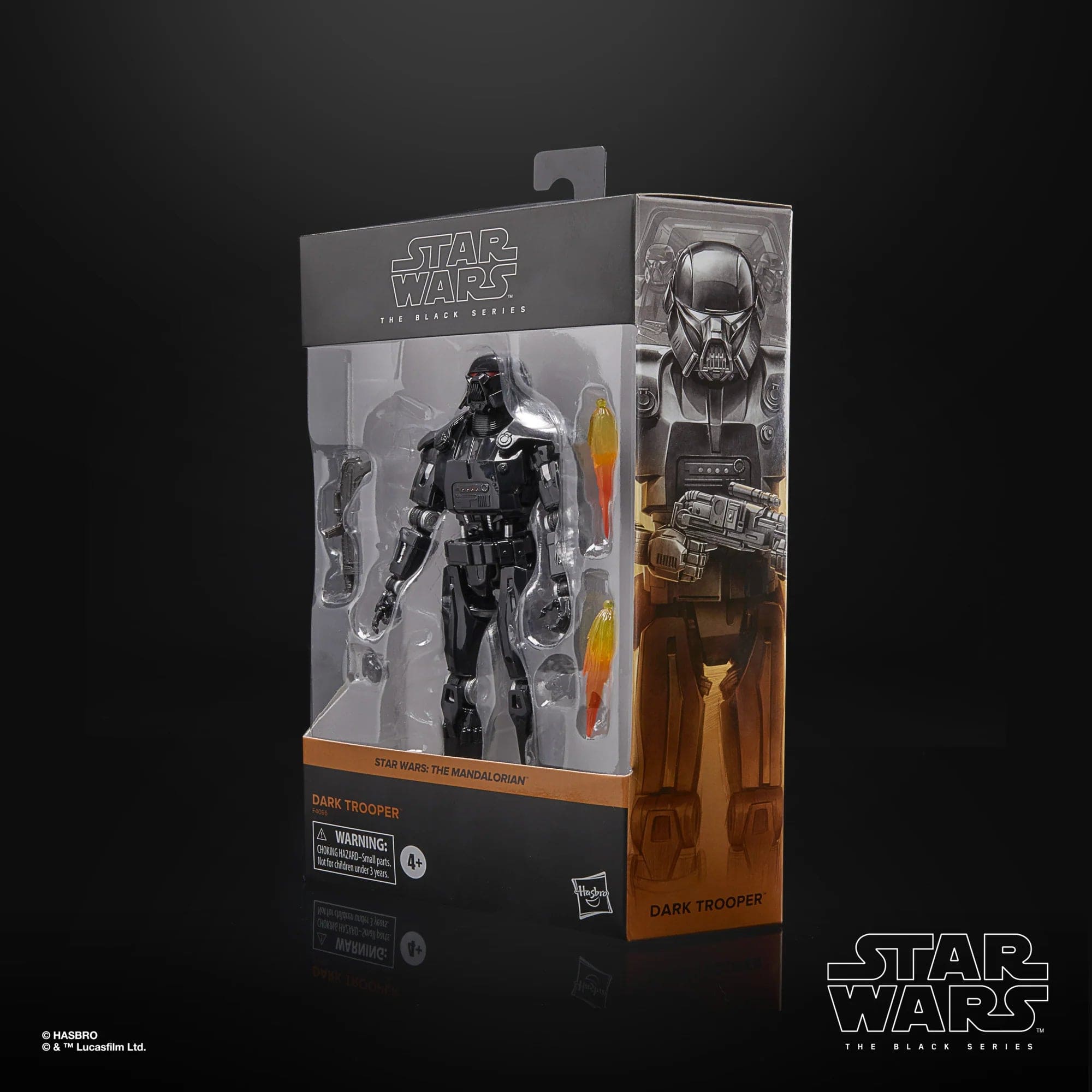 Hasbro Star Wars The Black Series The Mandalorian Dark Trooper Deluxe Action Figure