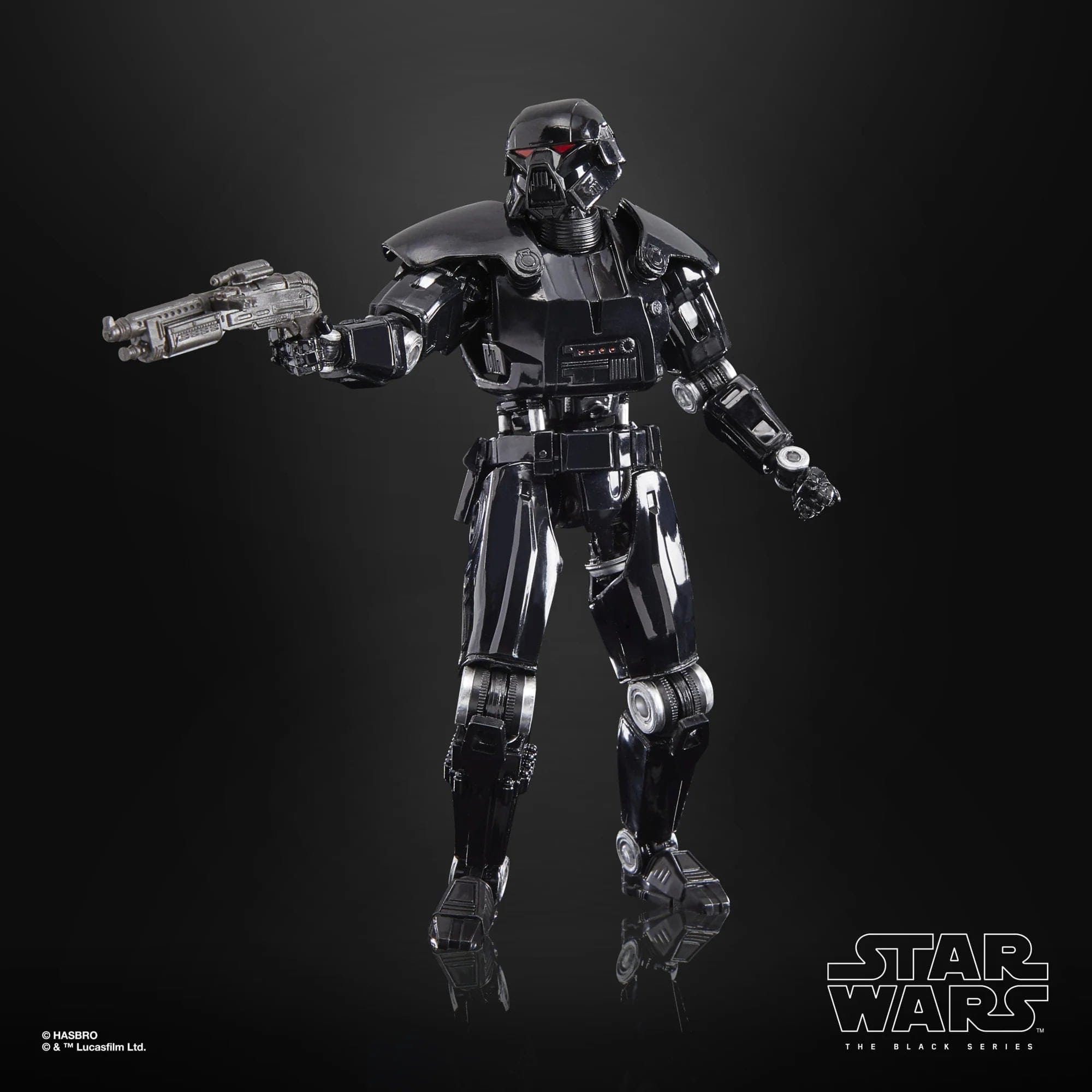 Hasbro Star Wars The Black Series The Mandalorian Dark Trooper Deluxe Action Figure