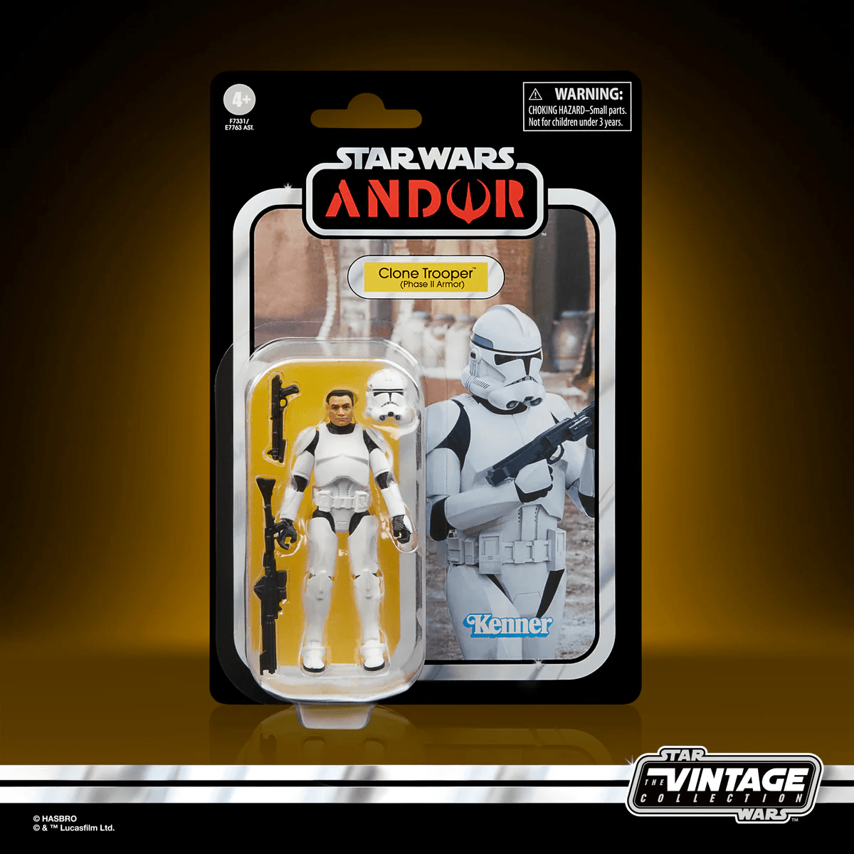 Hasbro Star Wars The Vintage Collection Phase II Clone Trooper Action Figure