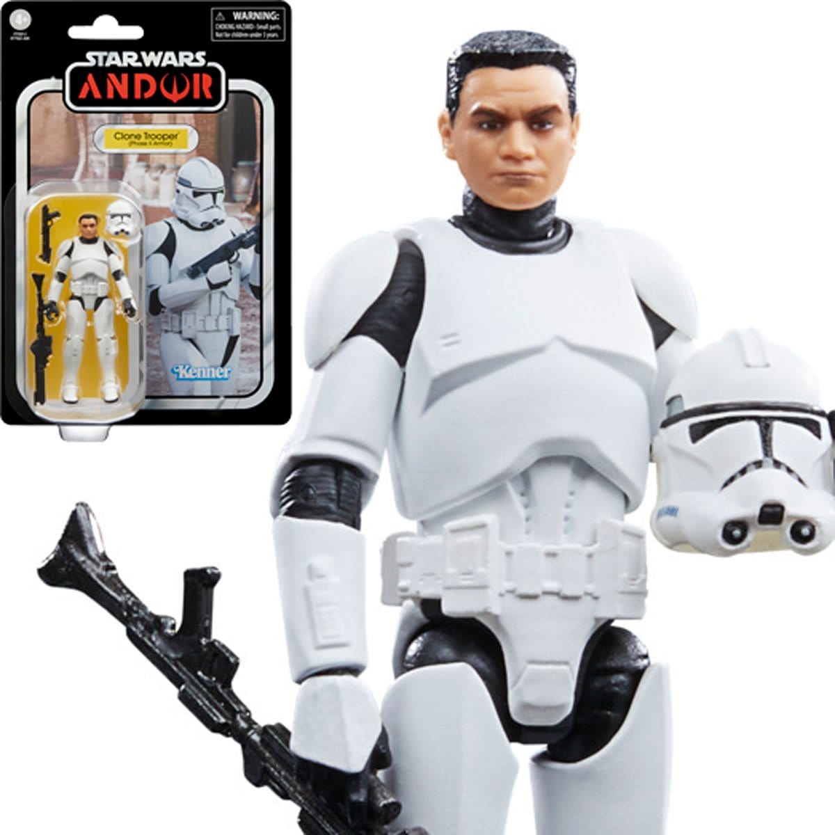 Hasbro Star Wars The Vintage Collection Phase II Clone Trooper Action Figure
