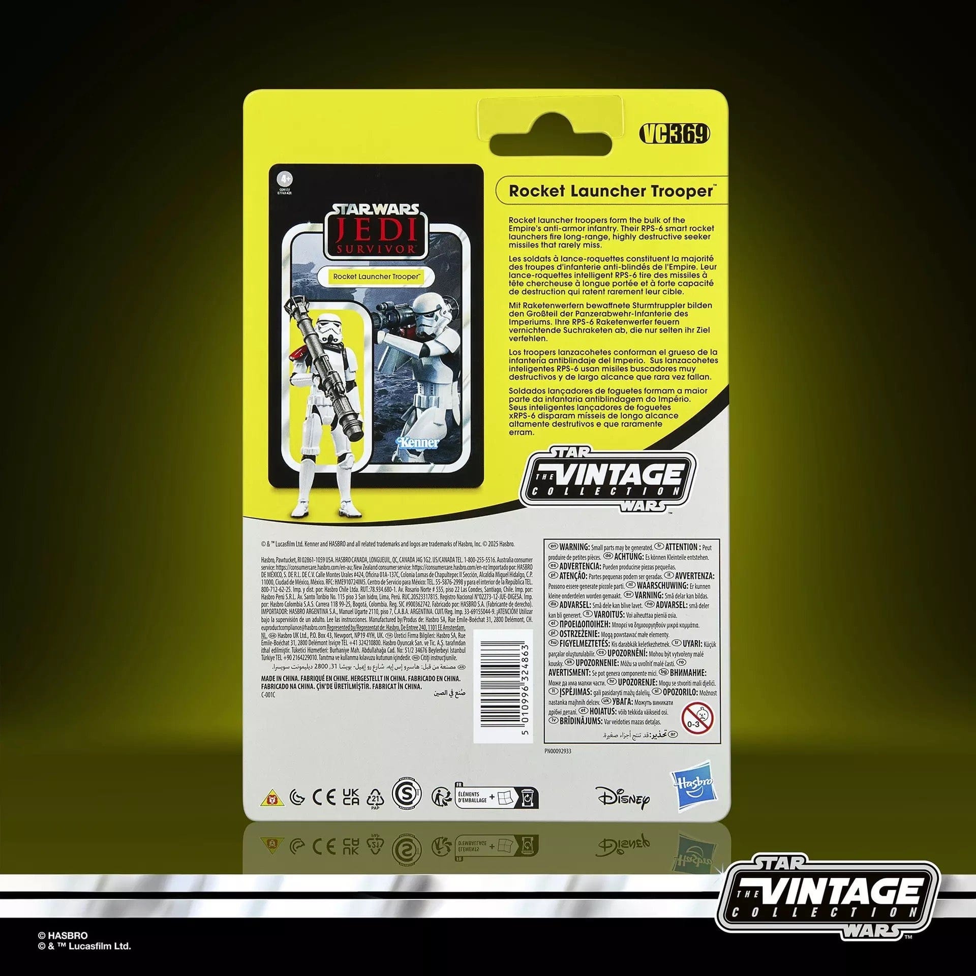 Hasbro Star Wars The Vintage Collection Rocket Launcher Trooper Action Figure