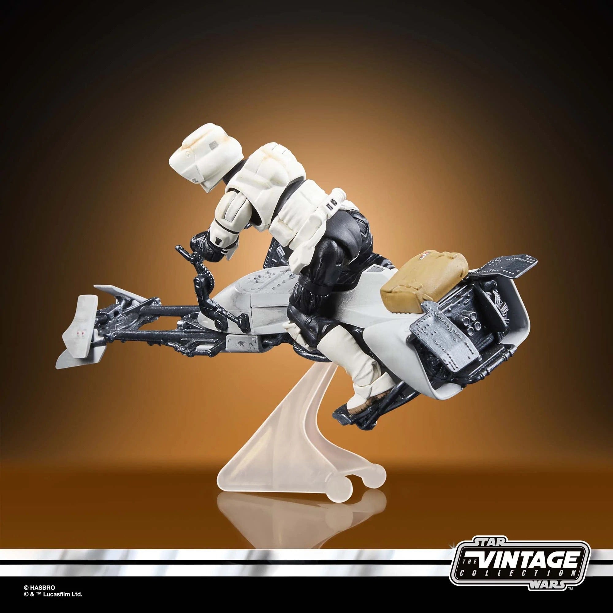 Hasbro Star Wars The Vintage Collection The Mandalorian Speeder Bike with Scout Trooper & Grogu