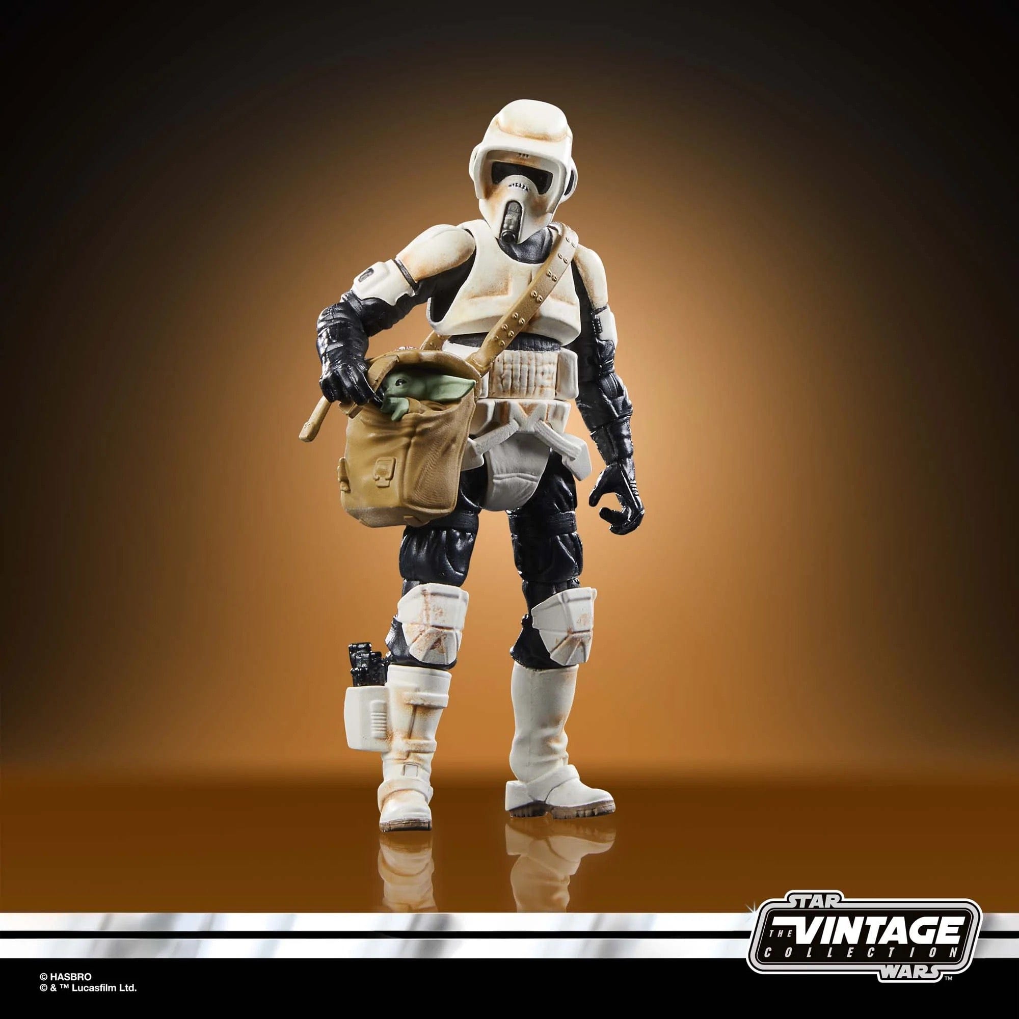Hasbro Star Wars The Vintage Collection The Mandalorian Speeder Bike with Scout Trooper & Grogu
