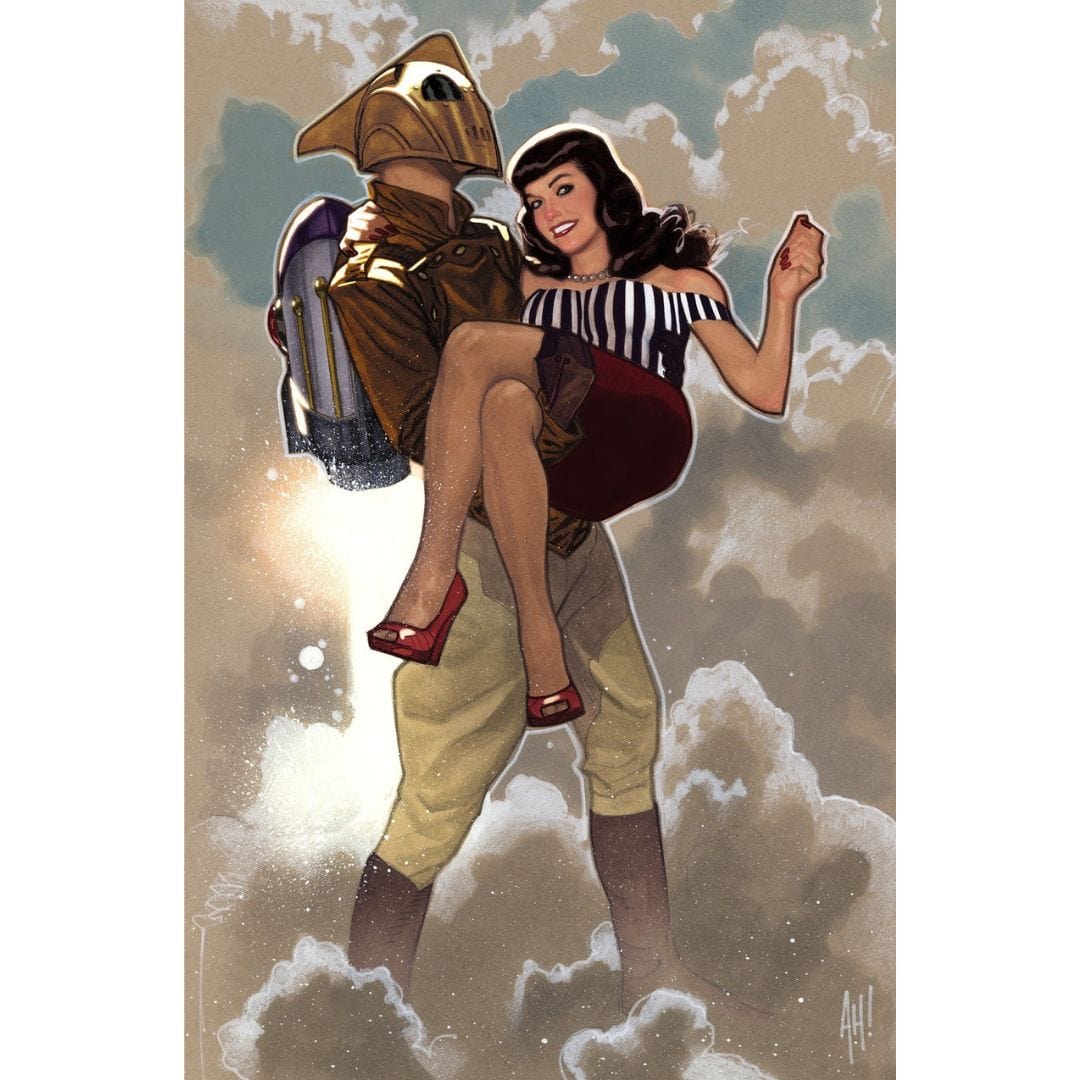 IDW Publishing The Rocketeer Variant RI (1:10) (Hughes) 2023