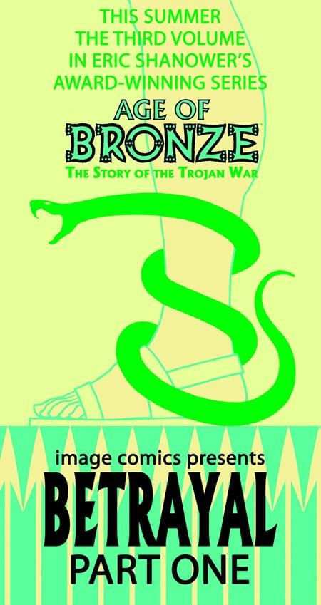 Image Comics Age Of Bronze Trade Paperback Volume 3 Betrayal Part 1