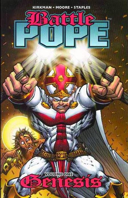 Image Comics Battle Pope Trade Paperback Volume 1 Genesis (New Printing)