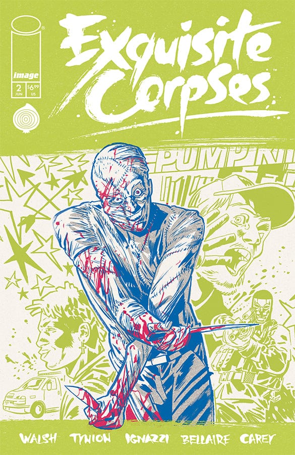 Image Comics Exquisite Corpses #2 Cover C Michael Walsh Polybagged Variant (Mature)