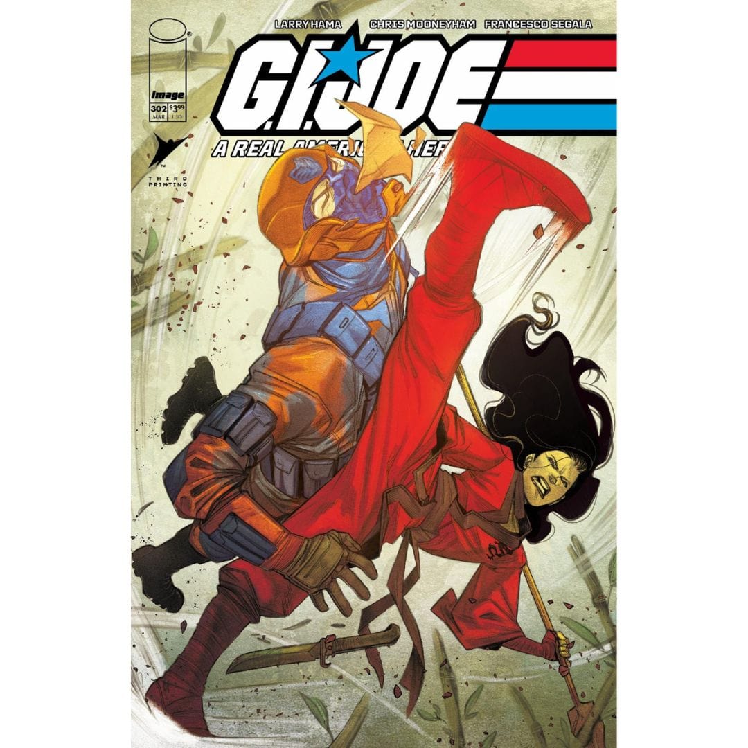 Image Comics G.I. Joe: A Real American Hero #301 #302 Third Printing Set
