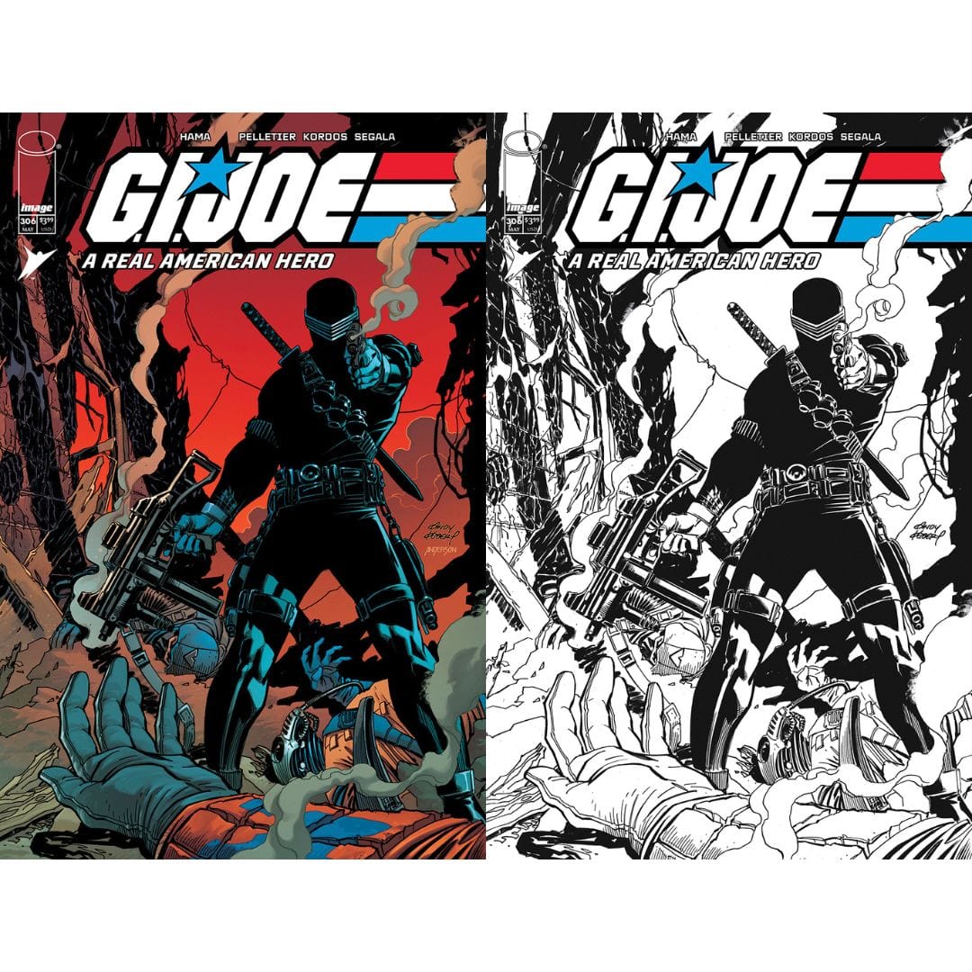 Image Comics G.I. Joe: A Real American Hero #306 Cover A B Set