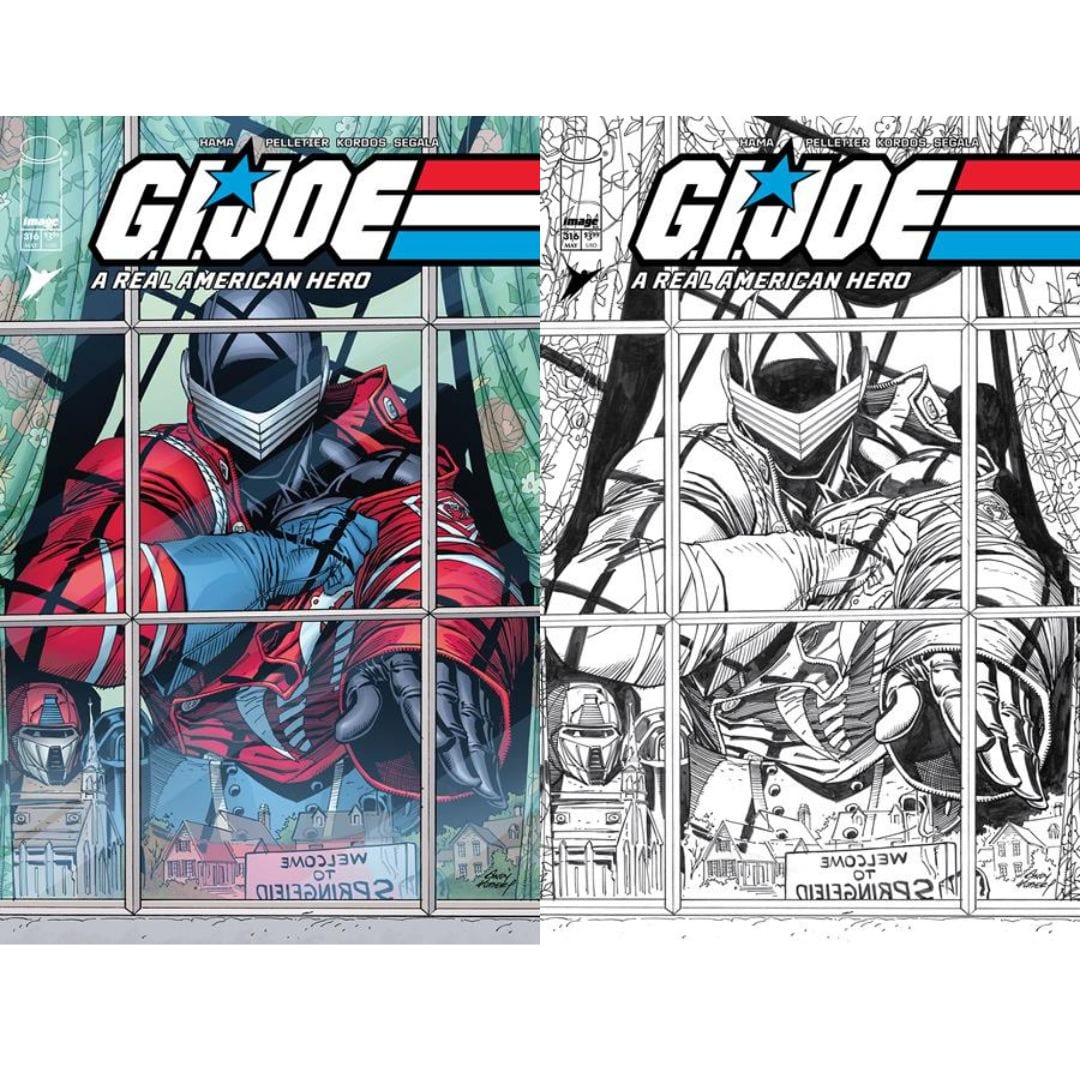 Image Comics G.I. Joe: A Real American Hero #316 Cover A B Set
