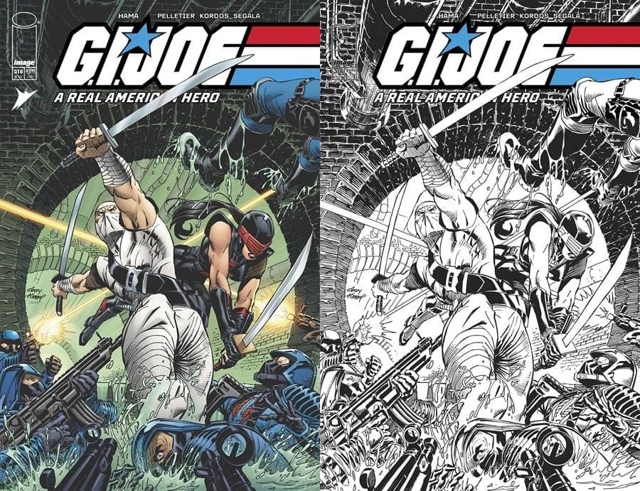 Image Comics G.I. Joe: A Real American Hero #318 Cover A B Set