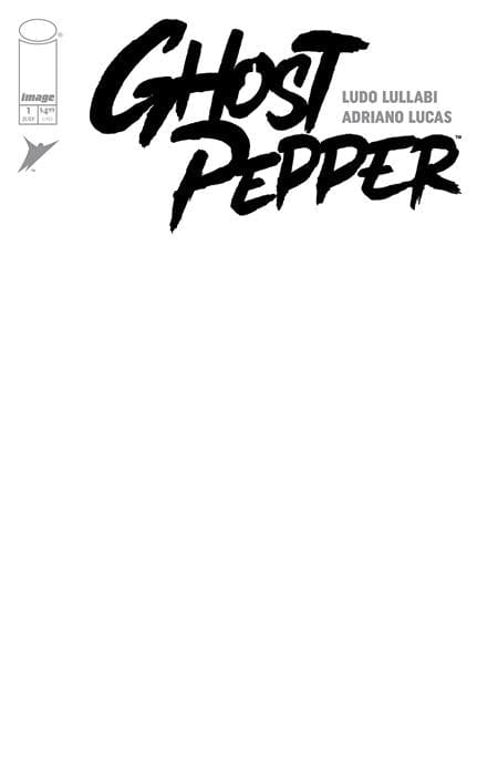 Image Comics Ghost Pepper #1 Cover G Blank Sketch Variant