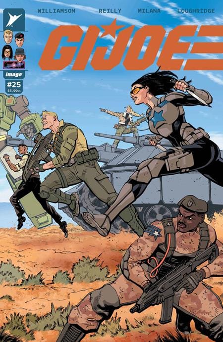 Image Comics GI Joe #25 Cover I Tom Reilly Wraparound Foil Variant