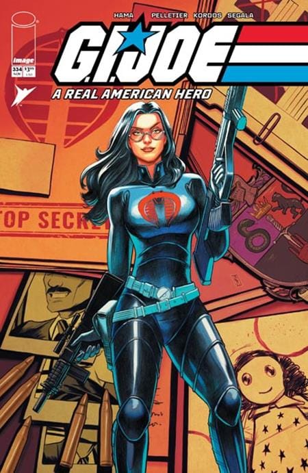 Image Comics GI Joe A Real American Hero #334 Cover C Nimit Malavia Secret Dossier Variant