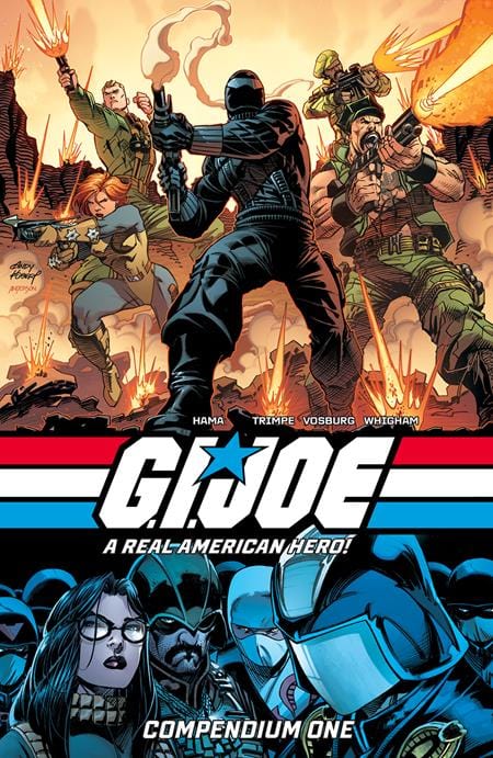 Image Comics GI Joe A Real American Hero Compendium Trade Paperback Book 1 Andy Kubert & Brad Anderson Cover