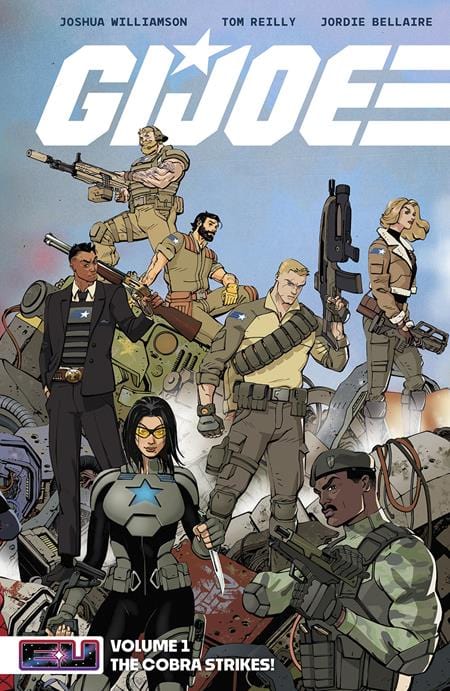 Image Comics GI Joe Trade Paperback Volume 1 The Cobra Strikes Tom Reilly Cover