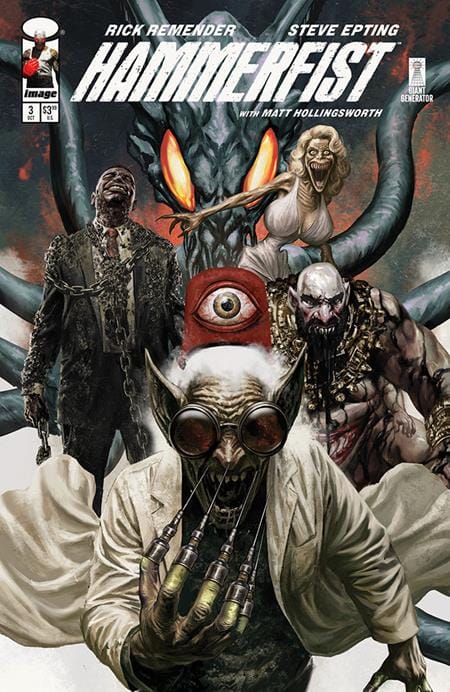 Image Comics Hammerfist #3 Cover A Steve Epting (Mature)