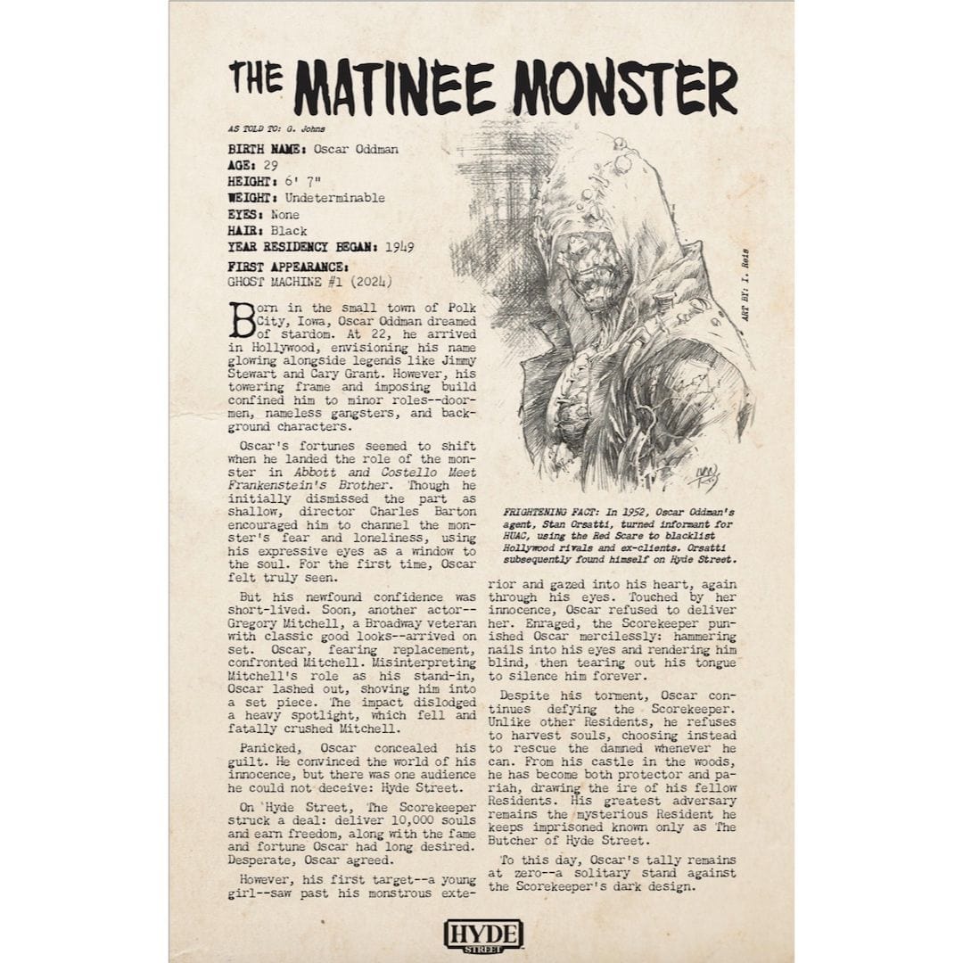 Image Comics Hyde Street #1 Cover A Ivan Reis & Danny Miki