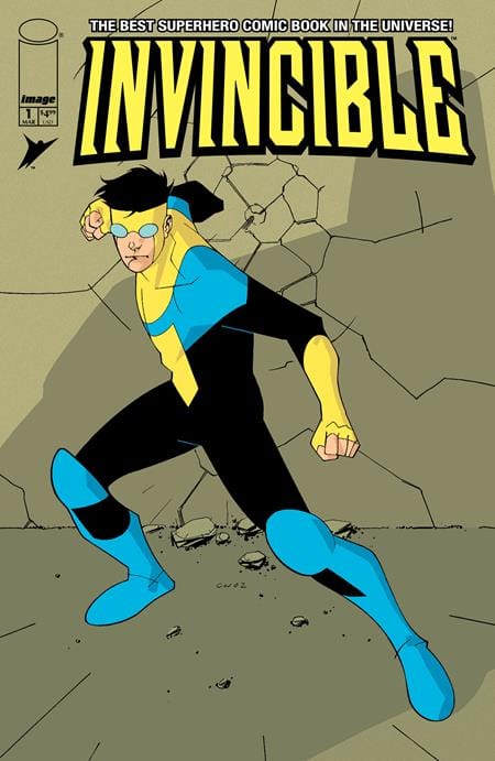 Image Comics Invincible Foil Edition #1 Reprint Cover A Cory Walker & Bill Crabtree Foil