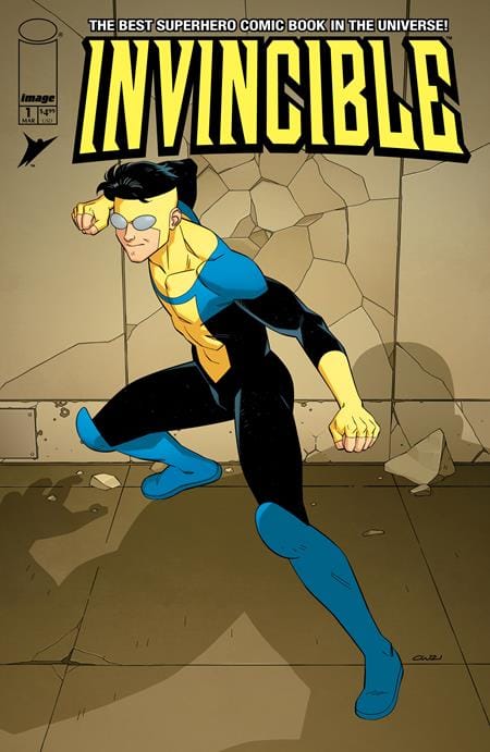 Image Comics Invincible Foil Edition #1 Reprint Cover B Cory Walker & Dave Mccaig Variant
